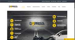 Desktop Screenshot of deprisa.com.mx